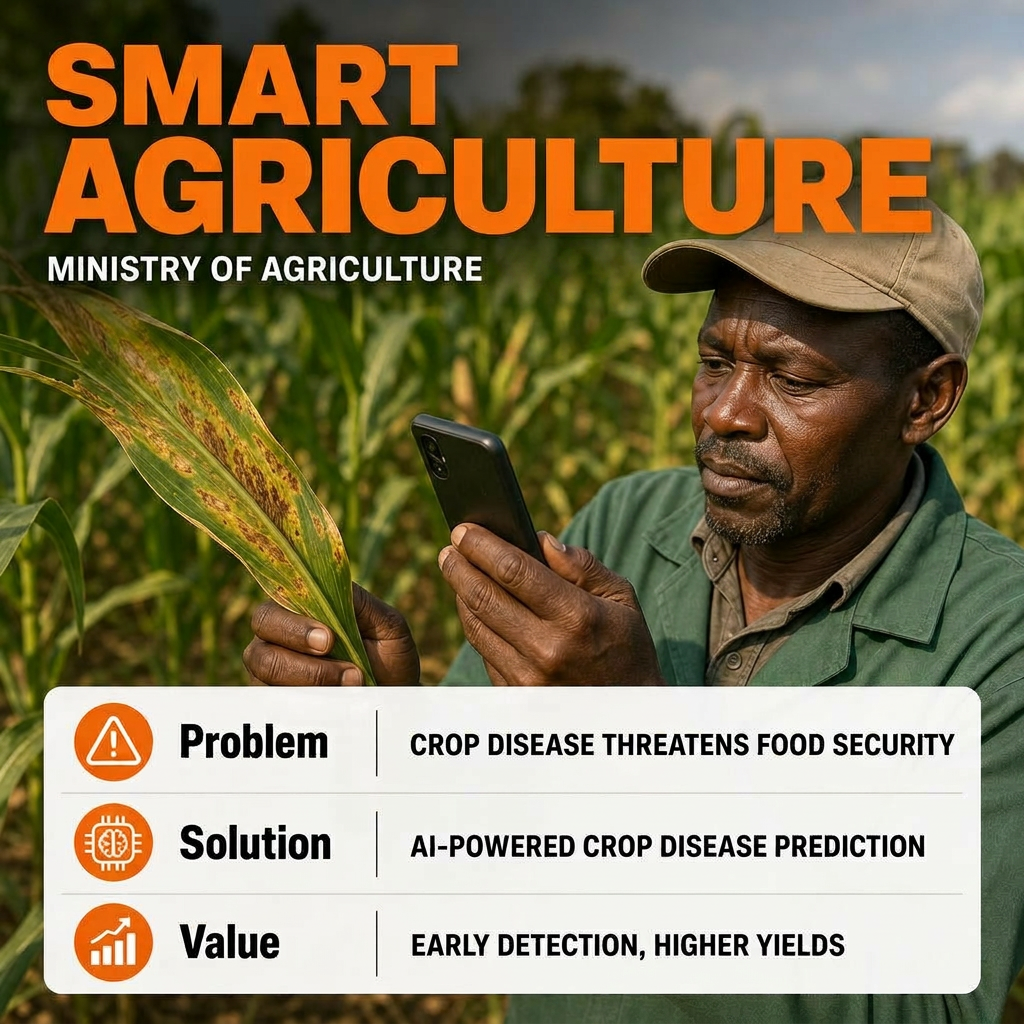 AI-Powered Crop Disease Prediction for Smallholder Farms — by Dr. Calvin D. Lawrence